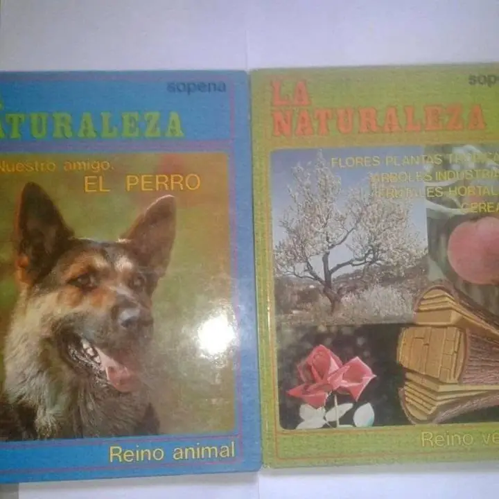 Libros+reino+animal+y+reino+vegetal+