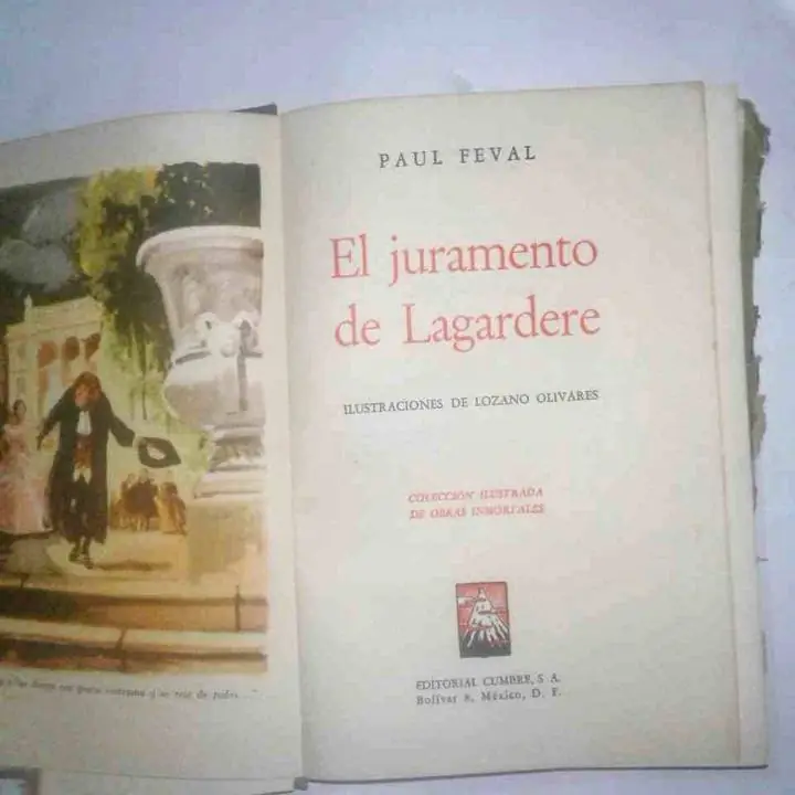 Libros el juramento y fabiola