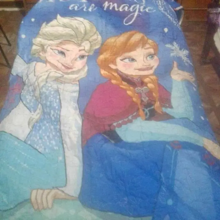 Cobertor+de+Frozen+con+banco+infanti