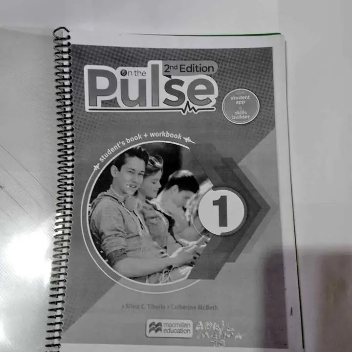 Libro de ingles pulse 1 anillado