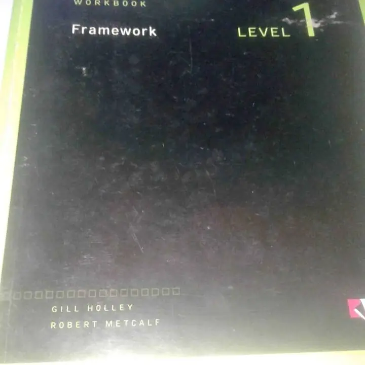 Libro ingles framework level 1