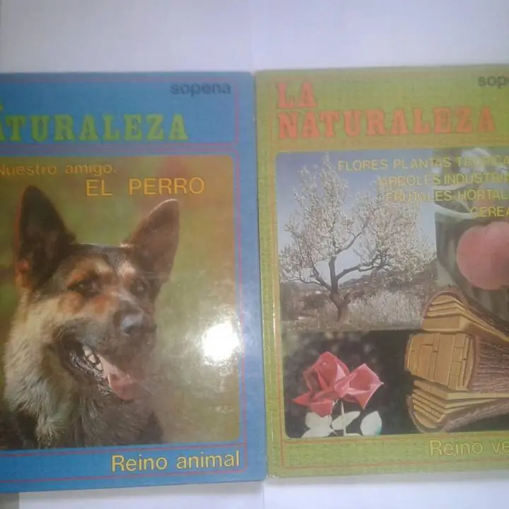 Libros Reino animal, reino vegetal y el mate