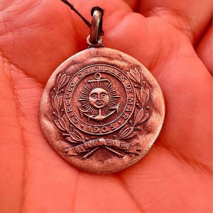 Medalla de plata Circulo de oficiales del mar