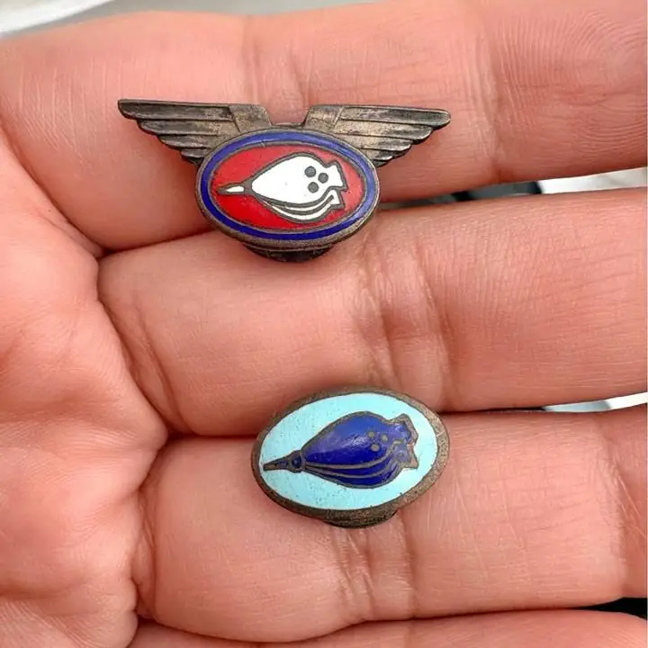 Pins antiguos solaperos