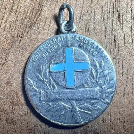 Medalla antigua de tiro federal