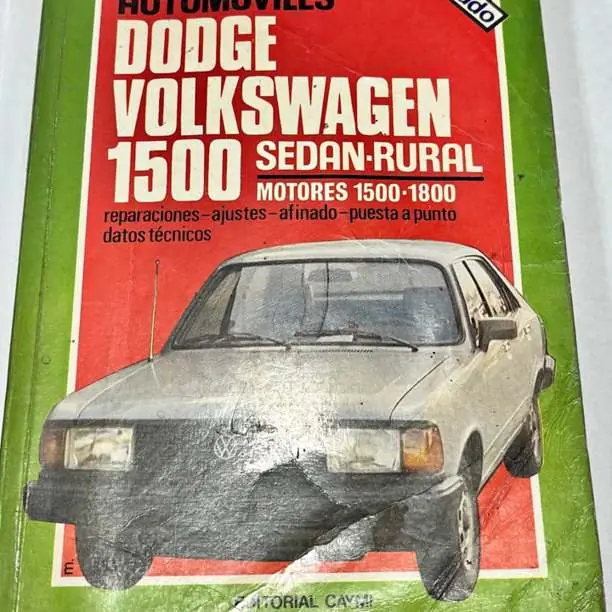 Manual de automoviles Dodge Volkswagen 1500 Sedan- Rural