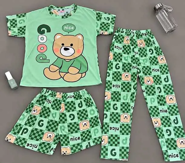 Pijama de 3 piezas
