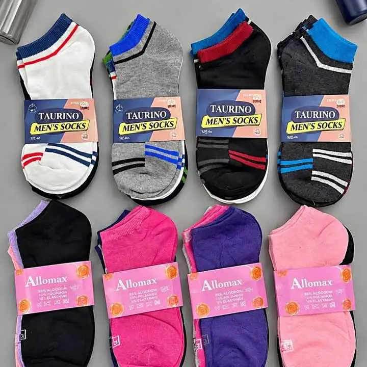 12 Pares de media
