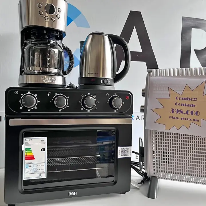 ¡Combo! Pava/cafetera/Estufa/Horno