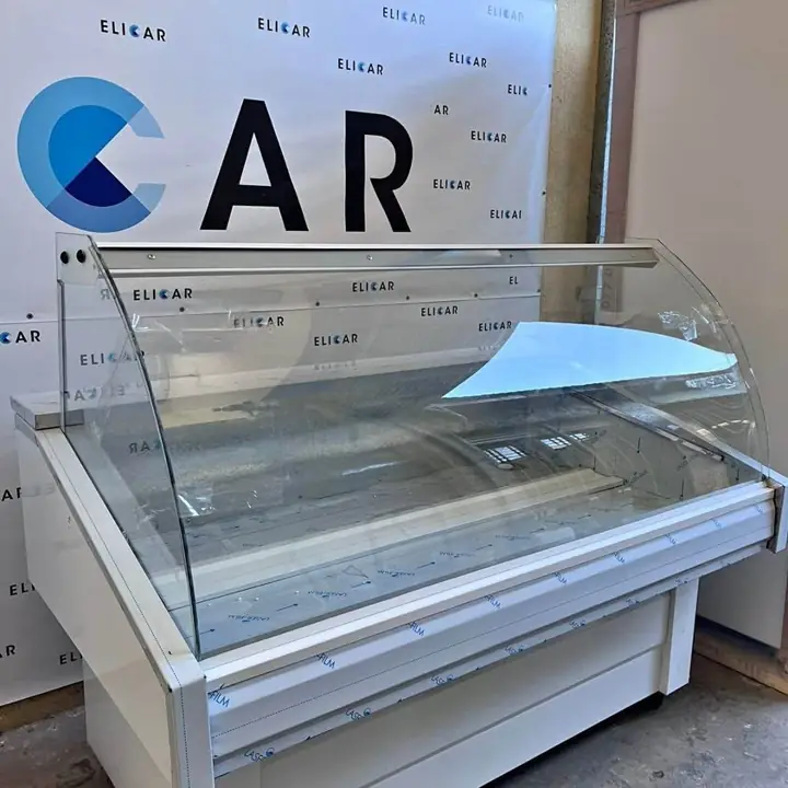 Batea vidrio curvo 1.60mts