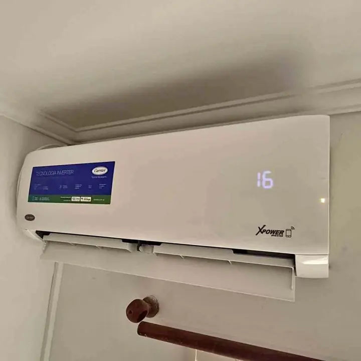 Instalacion de aire acondicionado con materiales incluidisimos