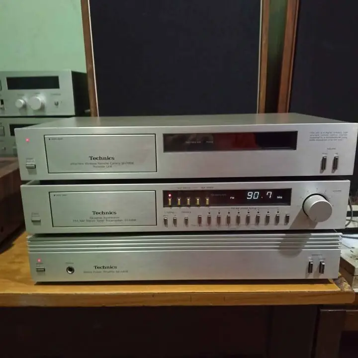 Equipo technics modelo se 808 preamplificador s7k808 y potencia se 808 zona norte tortuguitas