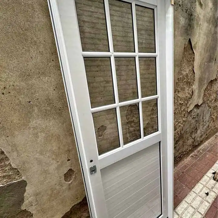 Puerta de aluminio 0,80x2,00 o 0,70x2,00 Envio a domicilio!