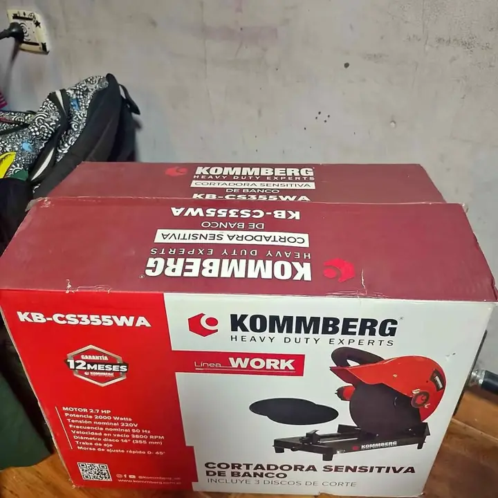 Sierra cortadora sensitiva kommberg heavy duty