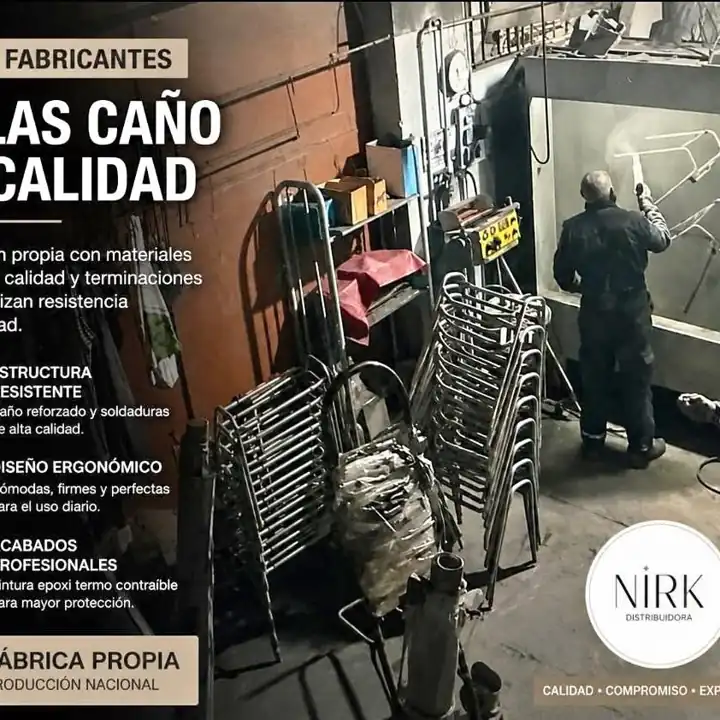 Silla de Caño Modelo “Indiana” – Directo de Fábrica