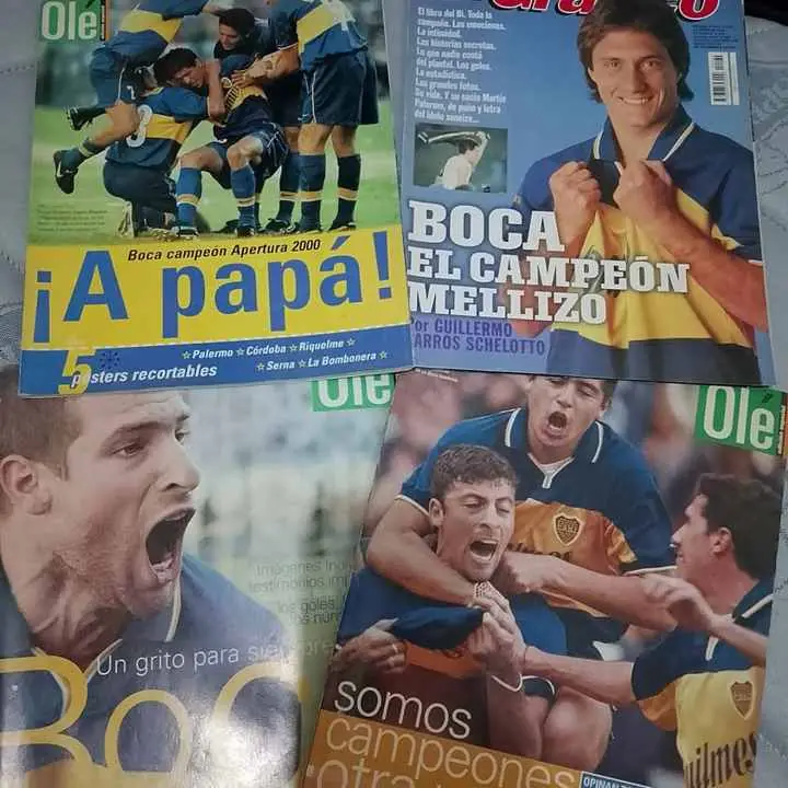 Revistas ole y el gráfico y dos poster año 90!
