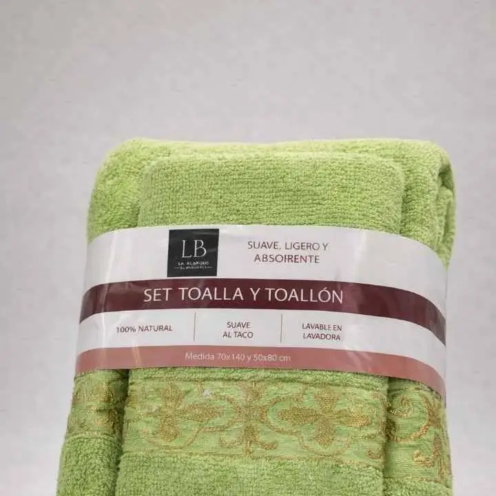 Set toalla y toallon
