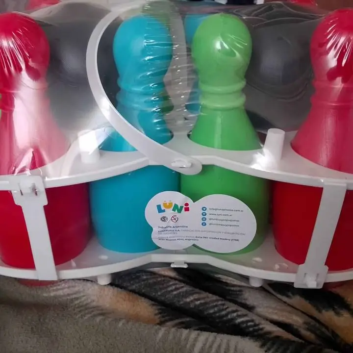 Juego de bowling niños/as