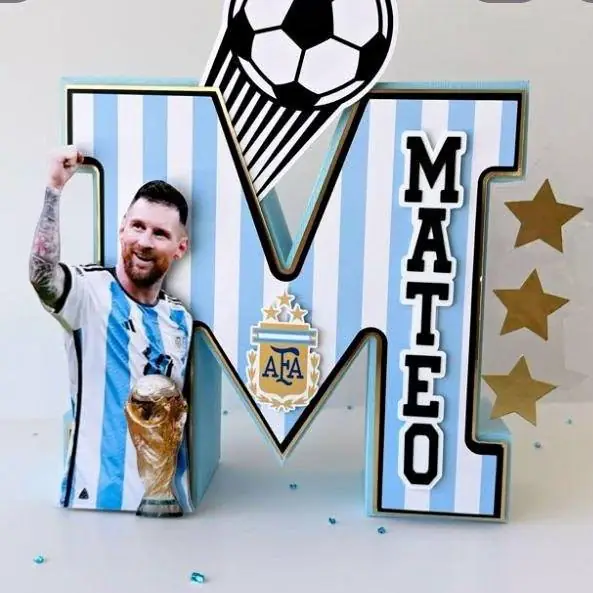 Letras para cumpleaños y evento