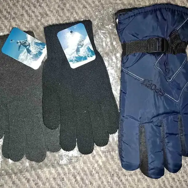 Guantes de lanita y para moto