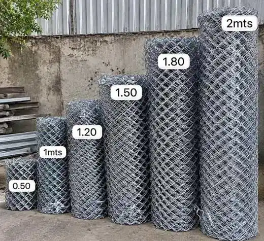Tejidos de alambre romboidal