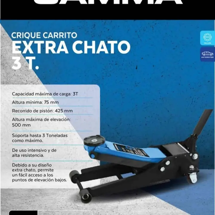 Crique chato 3 toneladas GAMMA
