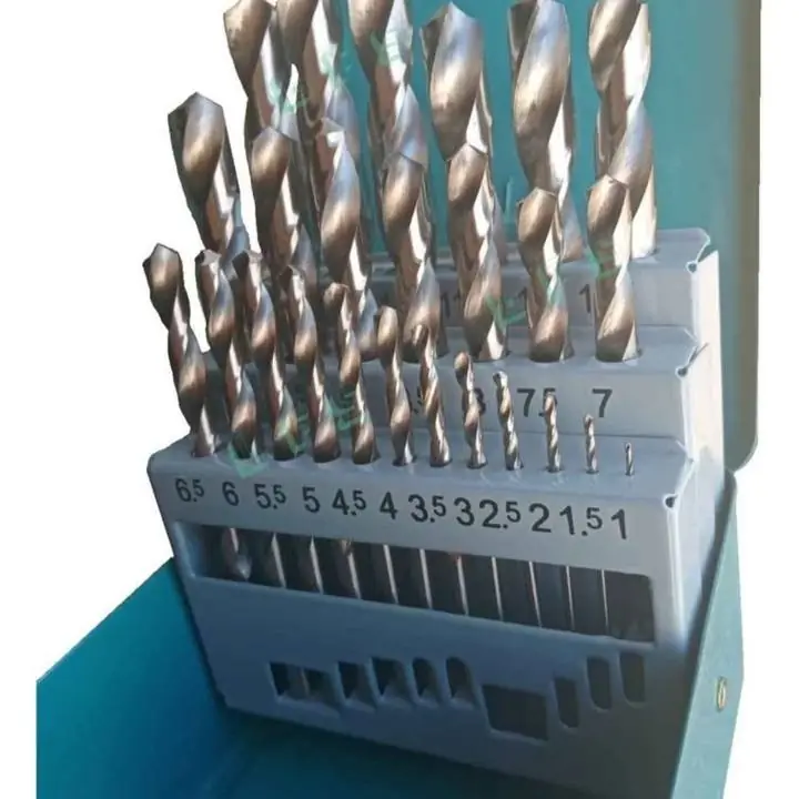 Mechas guiller 25 piezas acero rápido