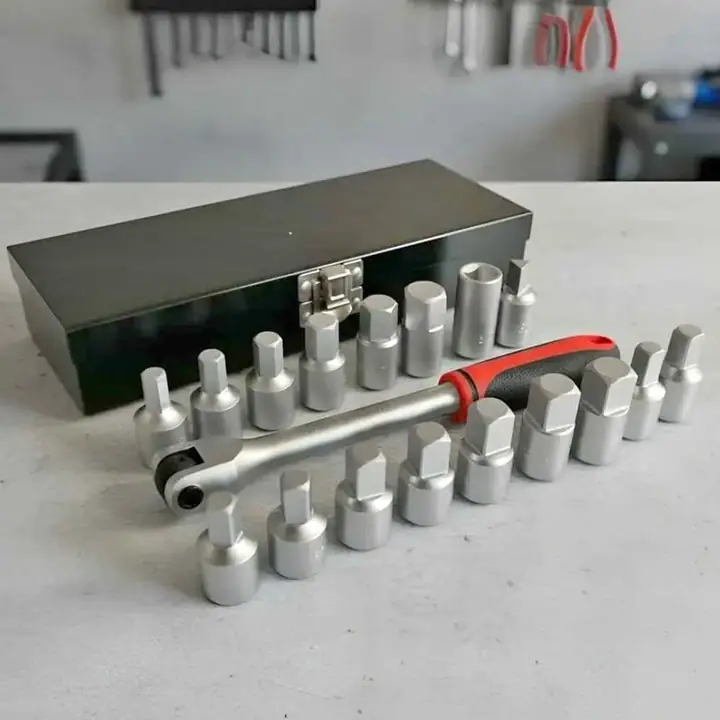 Set Extractores de Tapon de Carter con Mango 3/8 eurotech