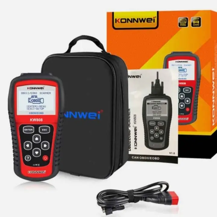 Scanner automotriz konnwei kw808 multimarcas