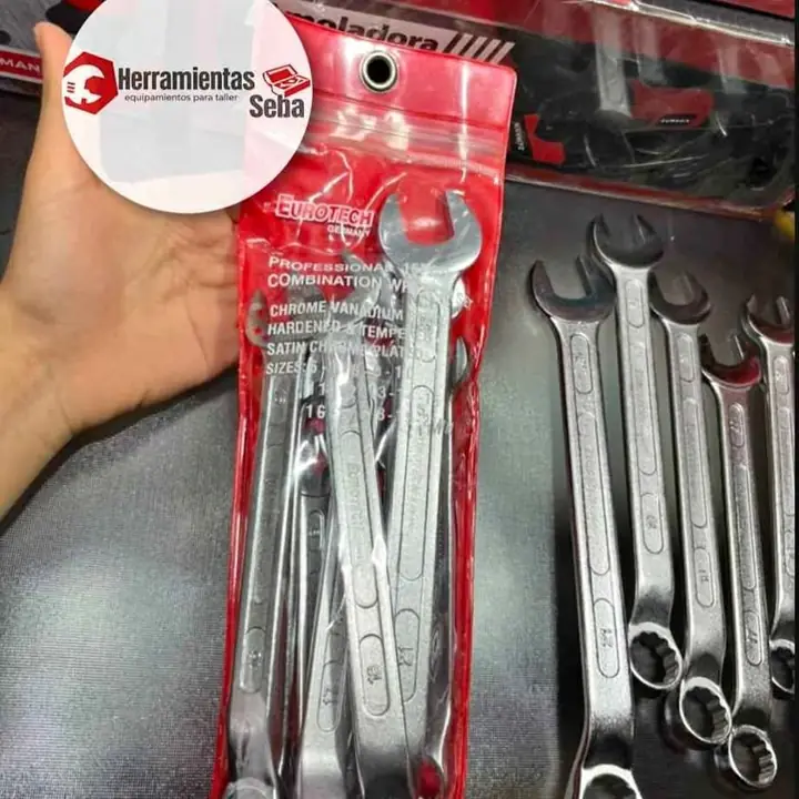 Llaves combinadas del 6 al 21 Eurotech OFERTA