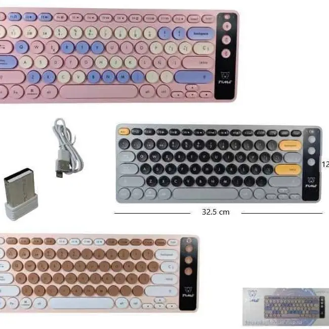 Teclado inalambrico TIME150T08