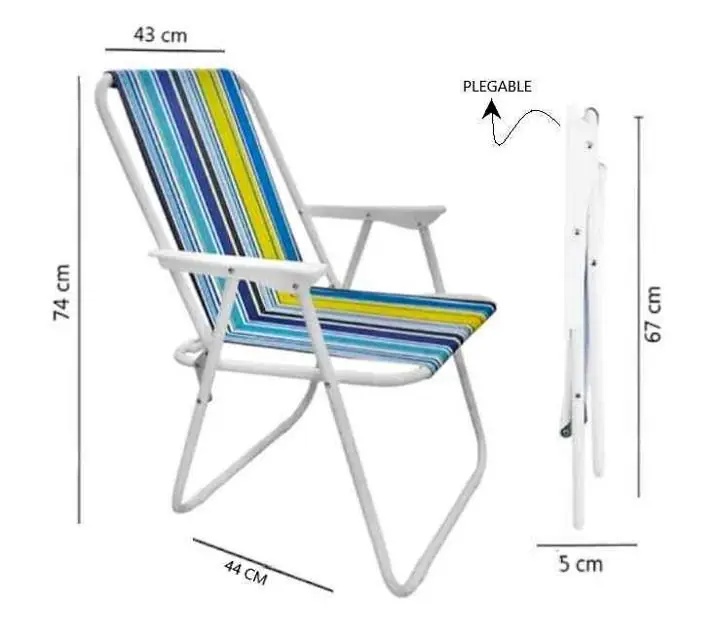 Silla reposera PLEGABLEBC-2592