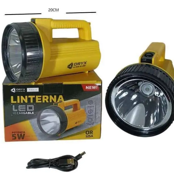 Linterna recargable LED busca huellas