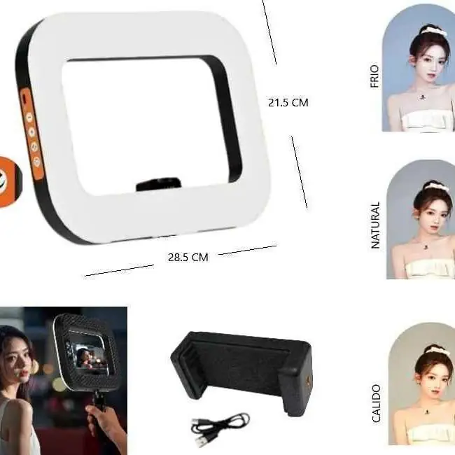 LED-83099 aro de luz LED RECTANGULARYM200