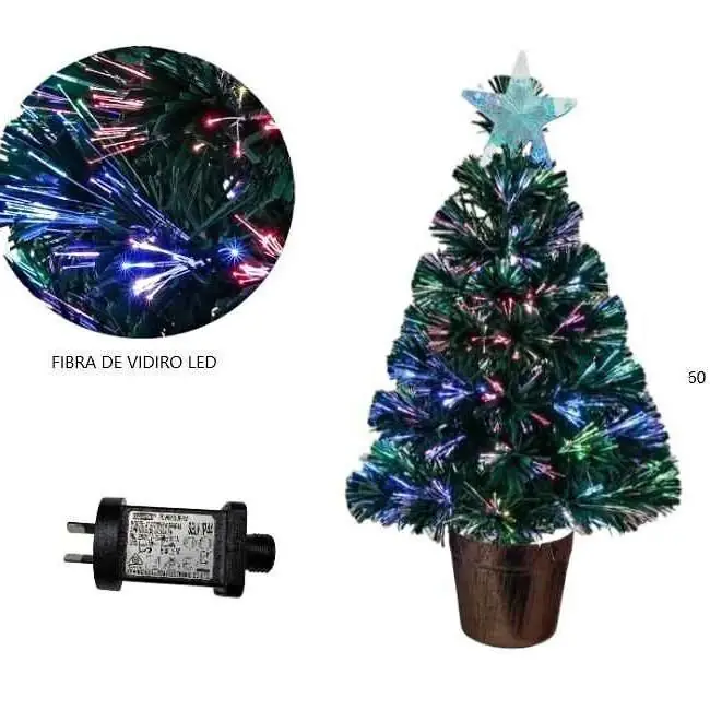Arbol de navidad 60CM C/LED multicolor POL30