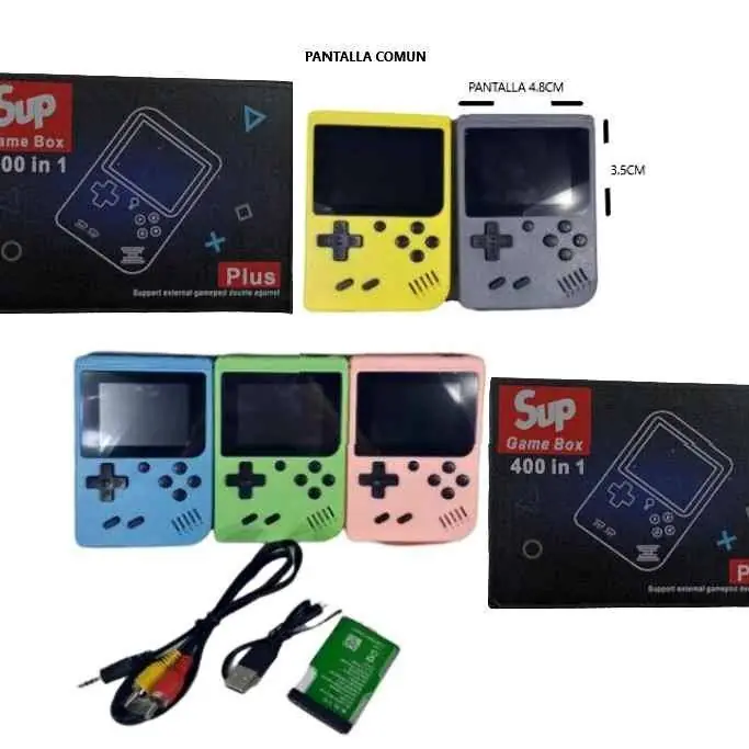 Consola game box 400 en 1 GB002CR-400