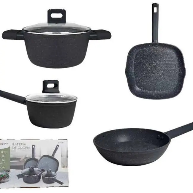 Set de ollas con espesor 6 PIEZASOR-EKT0477
