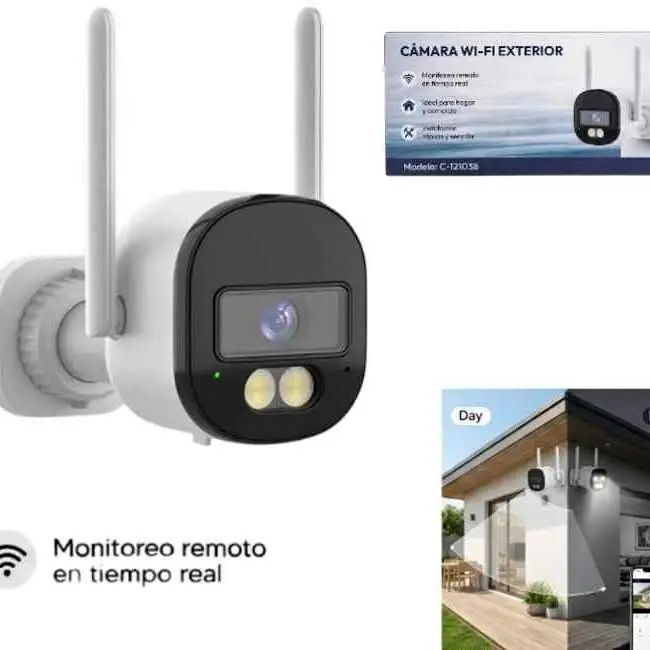 Camara IP fija exterior C/ WiFi IP66