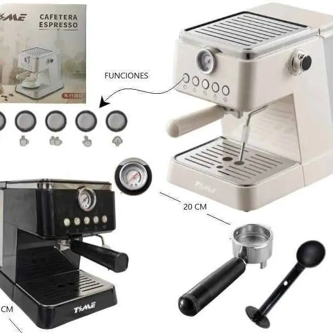 Cafetera expresso 20BAR 1350W 1.5L