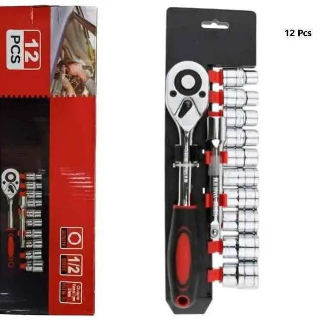 Set de llave tubo 12PCS130T08
