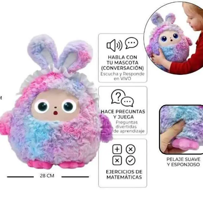 Peluche interactivo ledodo con ia FYF126-011GB6675