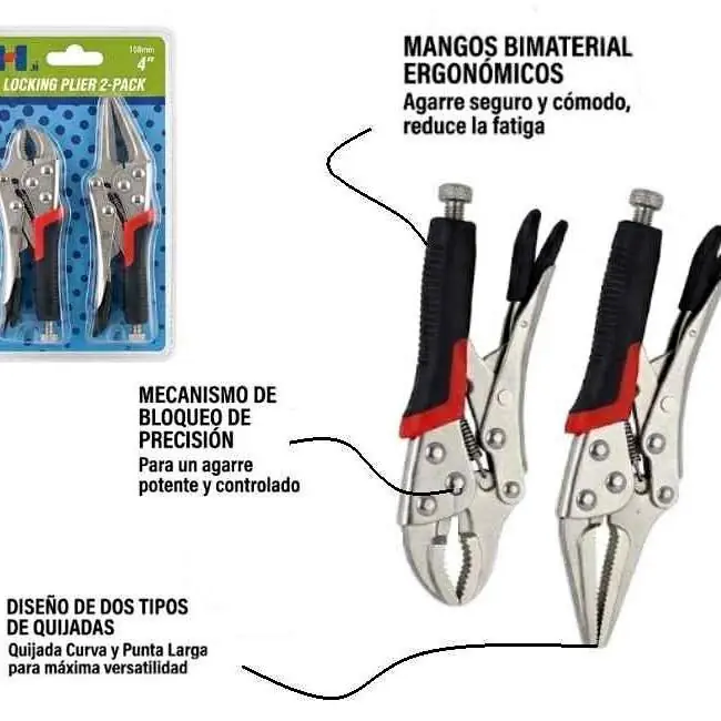 Juego de pinza de bloqueo x 2KR0033