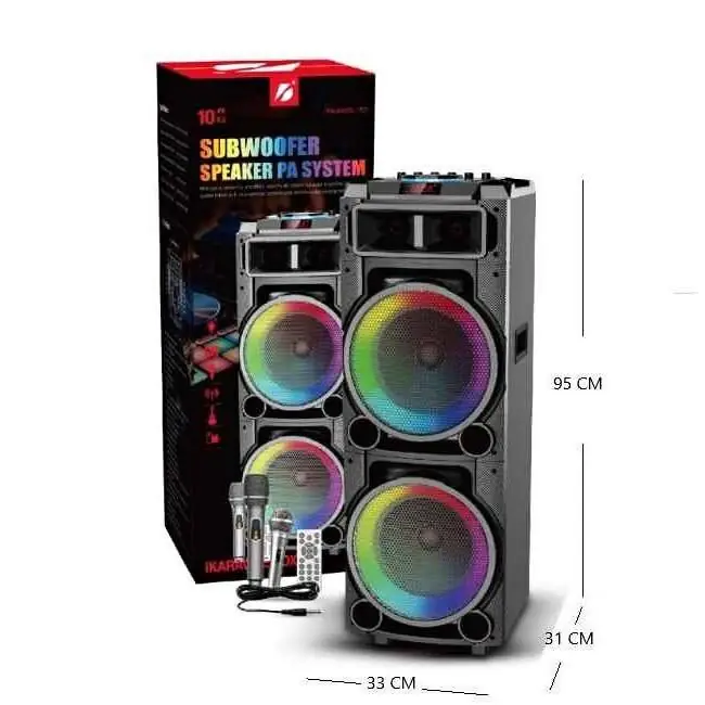 Parlante torre BT RGB 10X2KTS-1707