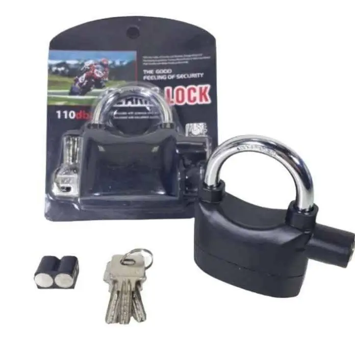 Candado con alarma EL278 bici/moto TW-100CA102