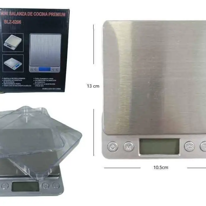BLZ-91019 balanza de cocina 0.1-3000GBLZ-5206