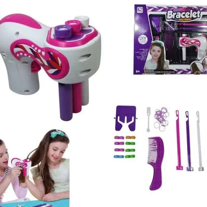 Maquina para hacer trenzas con accesorios