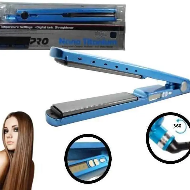 Plancha de pelo 250°C nano titanium VT3301(CELEST