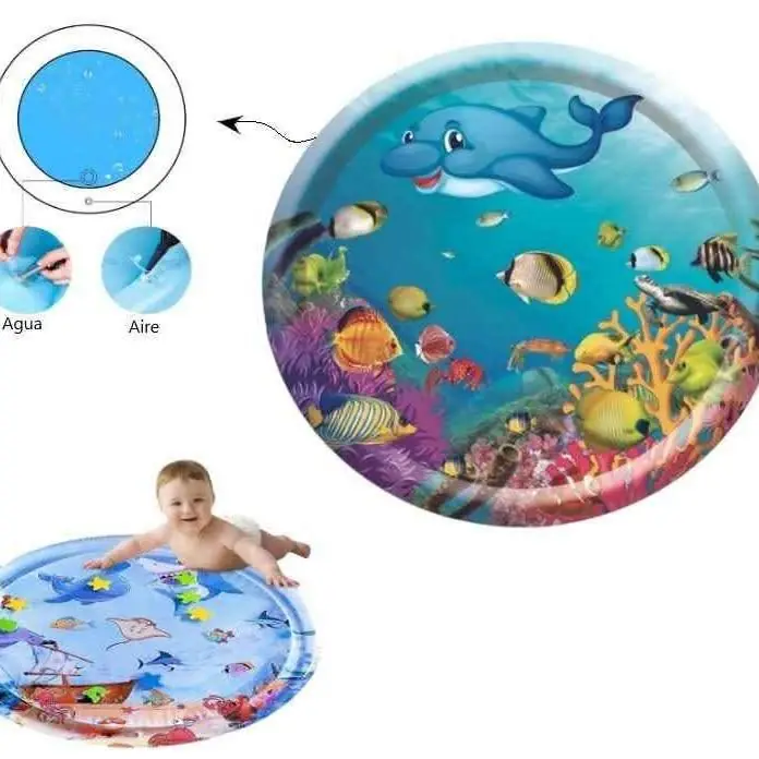 Alfombra inflable para bebes 100X100CM