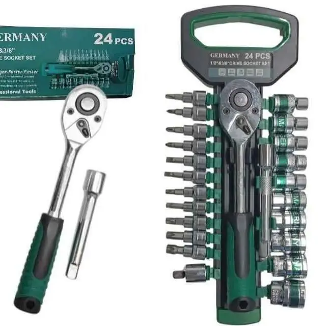 Set de llave tubo 24PCS
