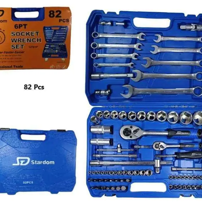 Set llave de tubo 82 pcs STARDOM1082